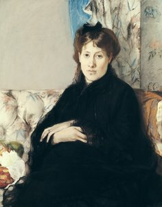マダムエドマポンティヨンの肖像（1839-1921）1871（紙にパステル）